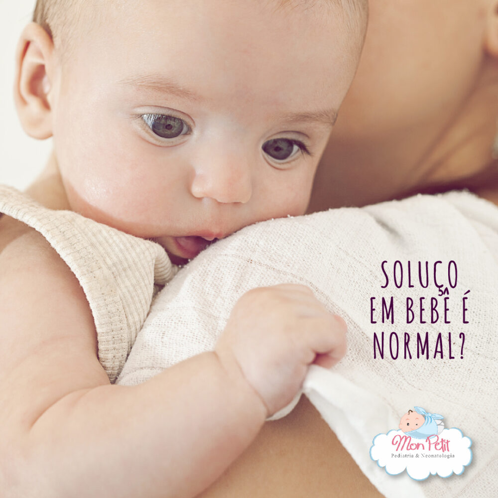 Soluço em bebê é normal? - Clínica Mon Petit